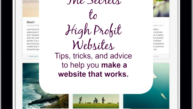 The Secrets to High Profit Websites | www.4hourbodygirl.com